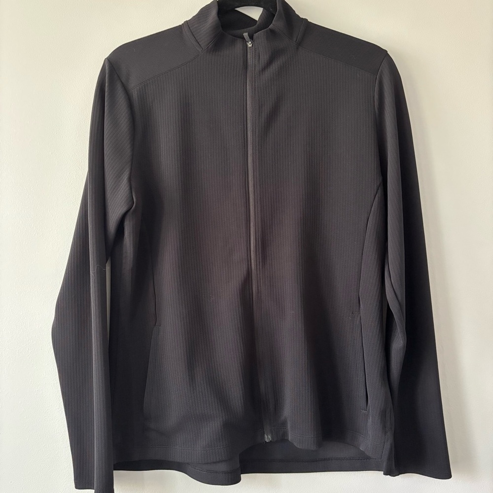 Nike dri-fit zip up black sweater